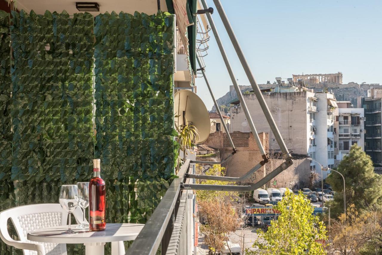 Superb Acropolis View 3Bd Apt In Historical Center Athén Kültér fotó